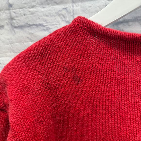 Vintage Trimmings HO HO HO Christmas Sweater Size S Sequins Snowman Ugly Party - Picture 6 of 6